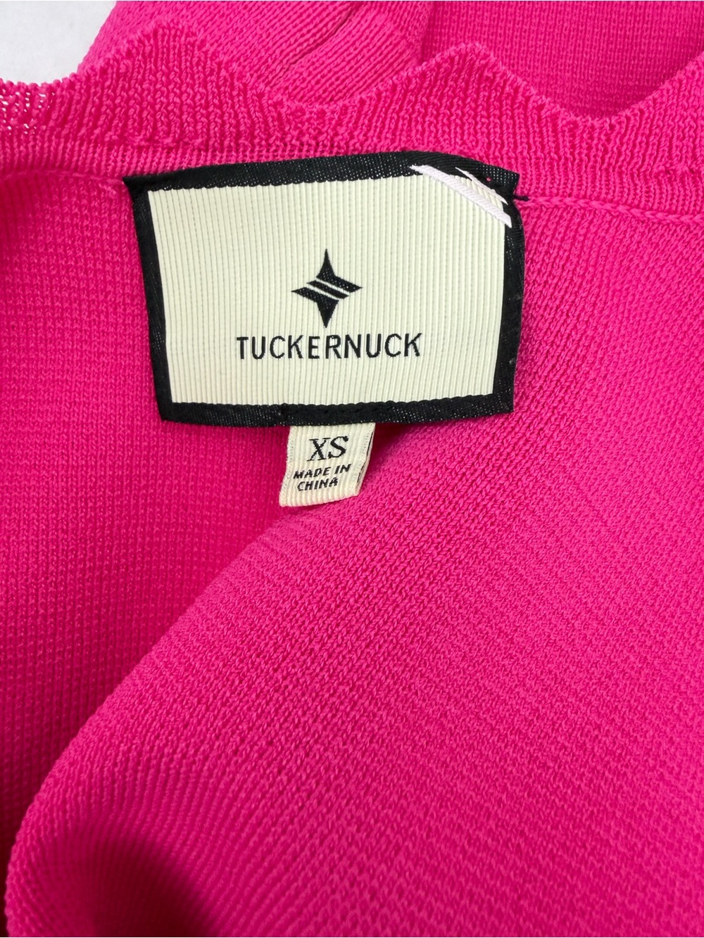 Tuckernuck Hot Pink Ric Rac Compression Tank - Picture 6 of 8